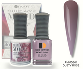 Dusty Rose Mood Polish DUO - Gel Polish & Lacquer PMMDS61